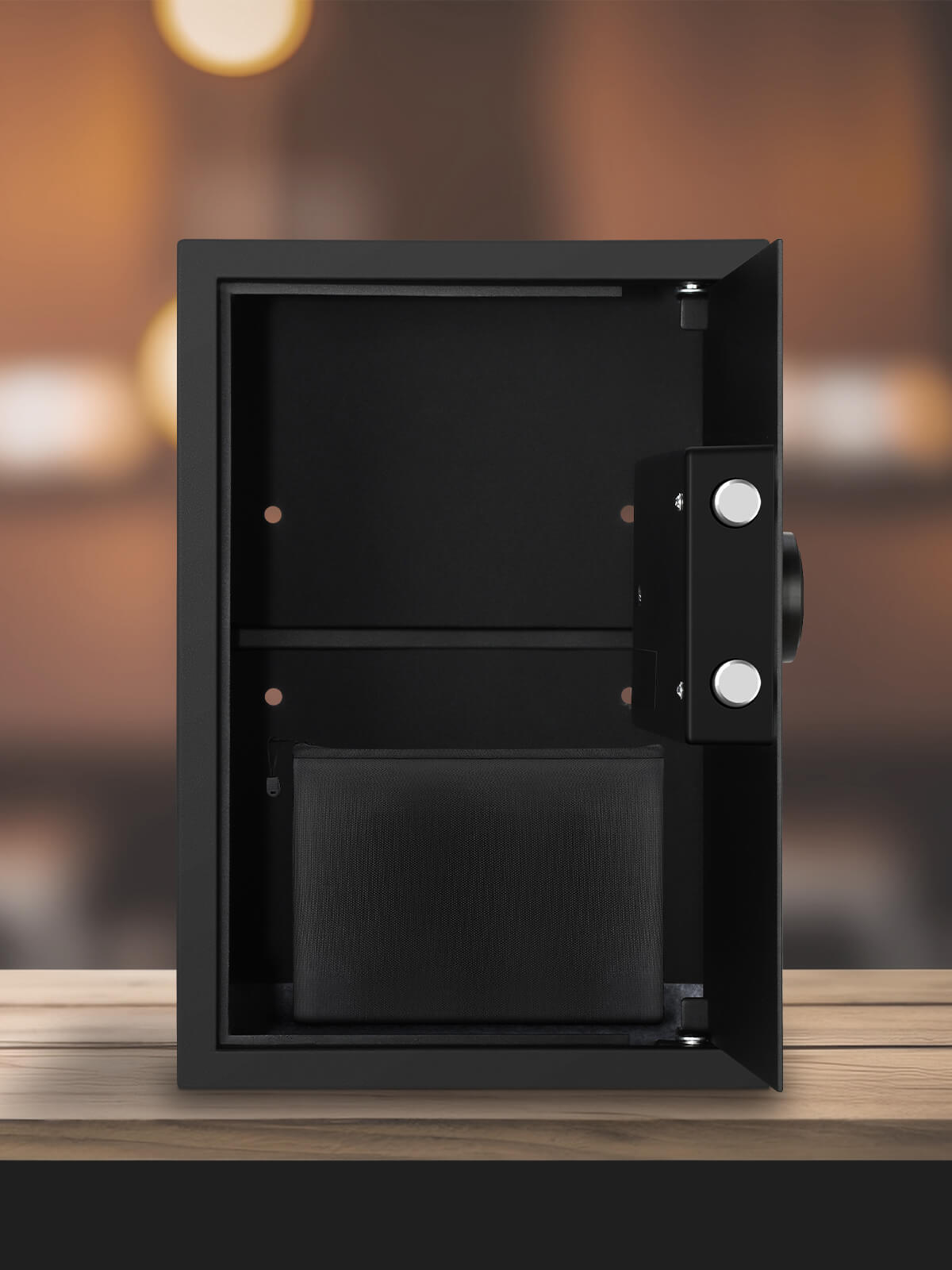 TigerKing Safe Black Fireproof Bag Waterproof Bag 11.8 * 8.26 inches