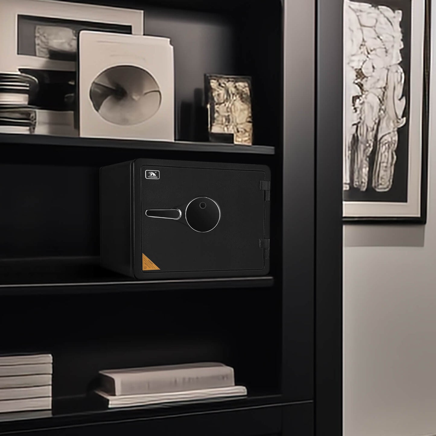 Fireproof Safe with Fingerprint 2.3 Cubic Feet 42OE - TIGERKING 的副本 TIGERKING SAFE