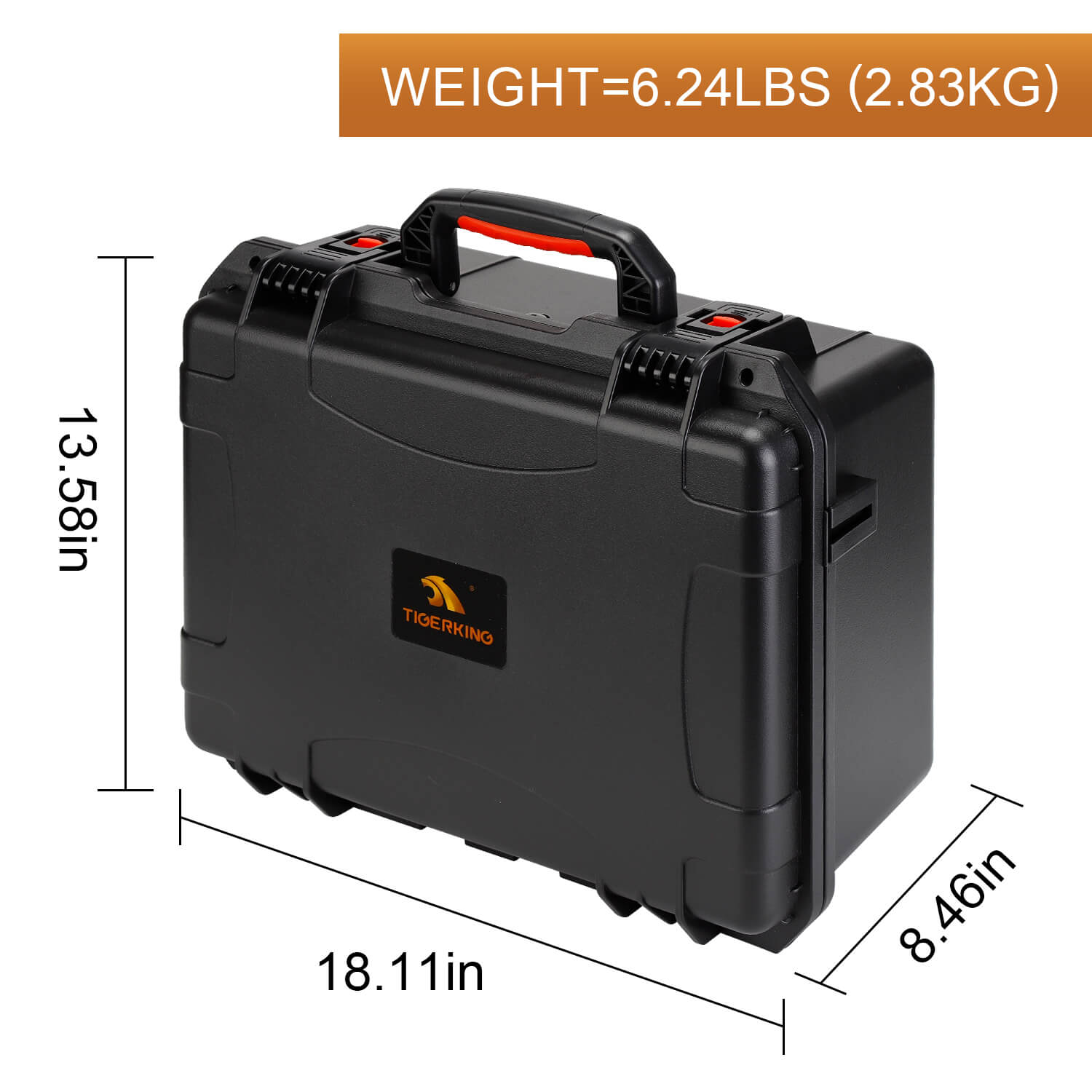 Waterproof Hard Pistol Case / 5 Pistols