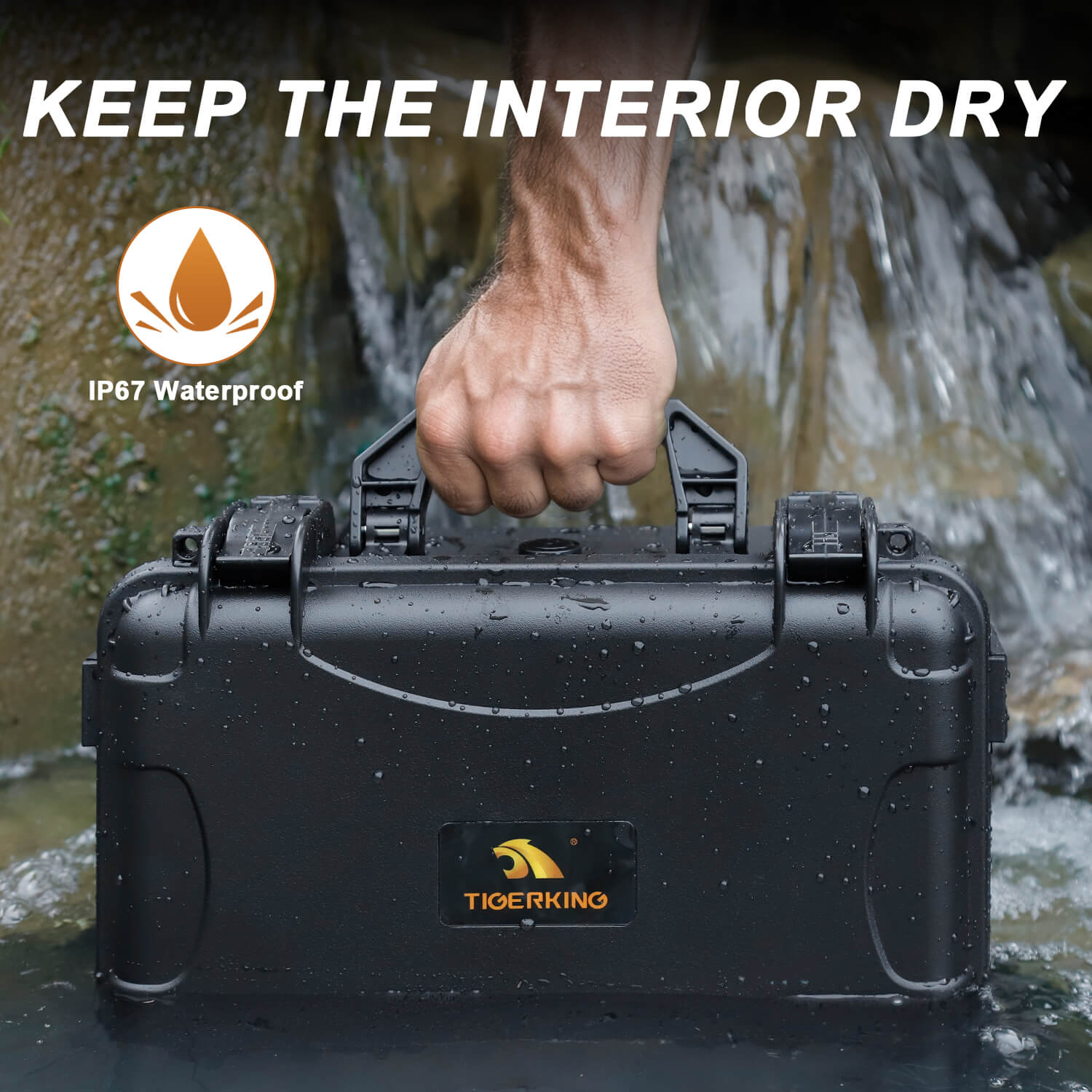 Waterproof Hard Pistol Case / 5 Pistols