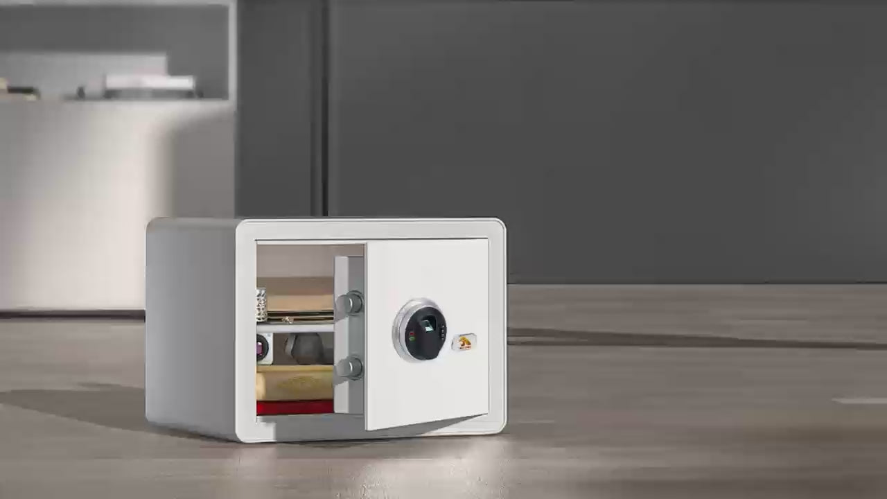 Mini Closet Safe With Fingerprint - E25FED(W)