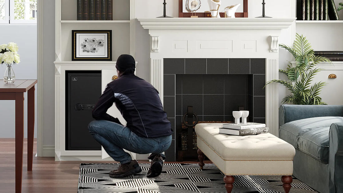 Concealed Protection: The Secret to Safeguarding Your Valuables with a Hidden Fireplace Safe