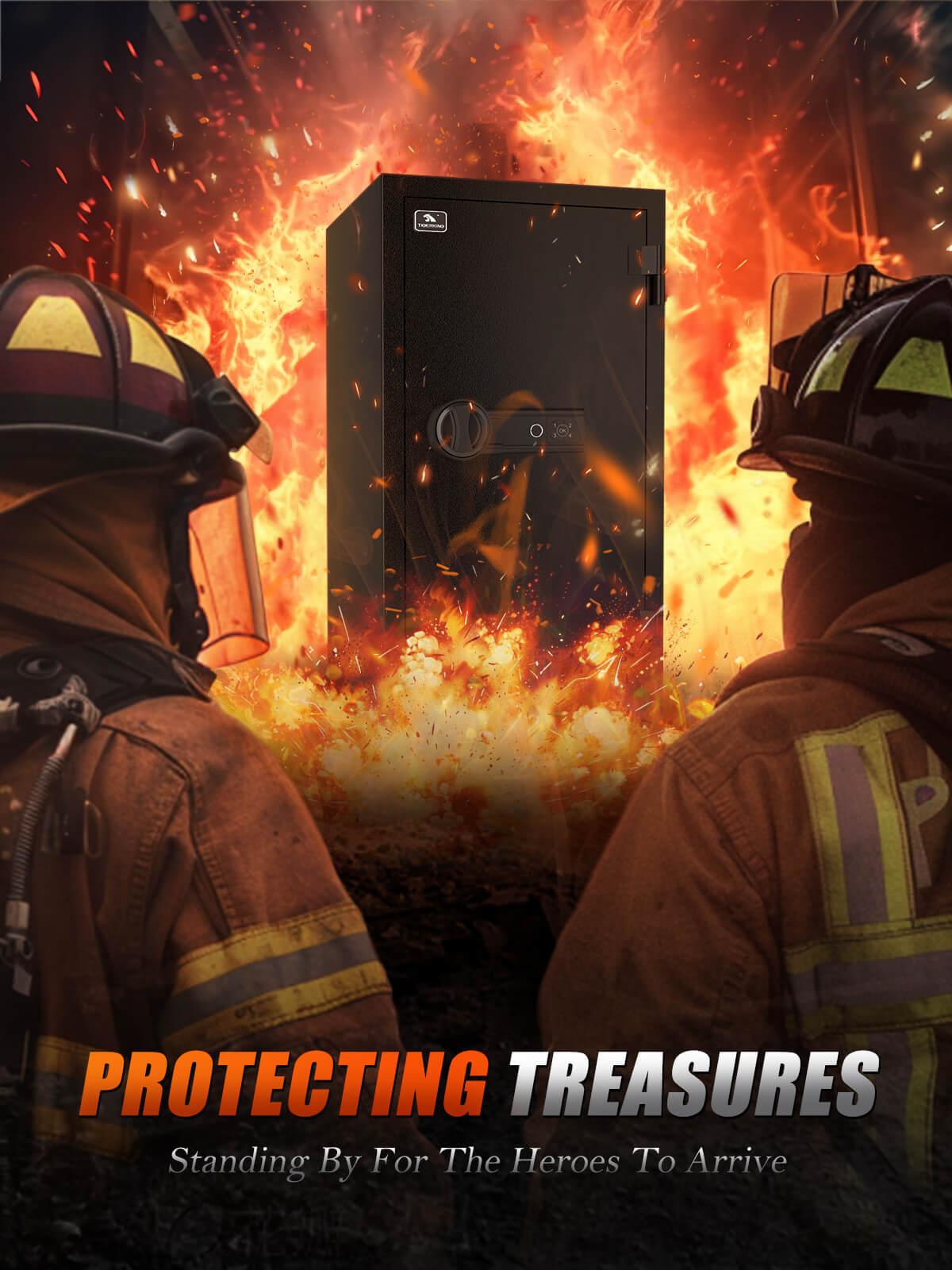 FPSD66 fireproof safe box tigerking safe