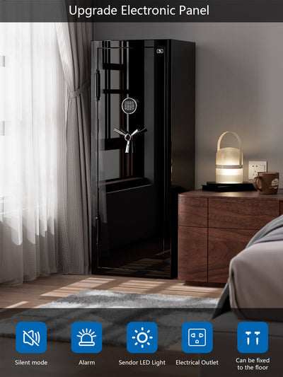 Left-Hinged XL Home Safe 13.12 cu.ft, 40 Min Fireproof Premium Safe - SPARK5922 LEFT