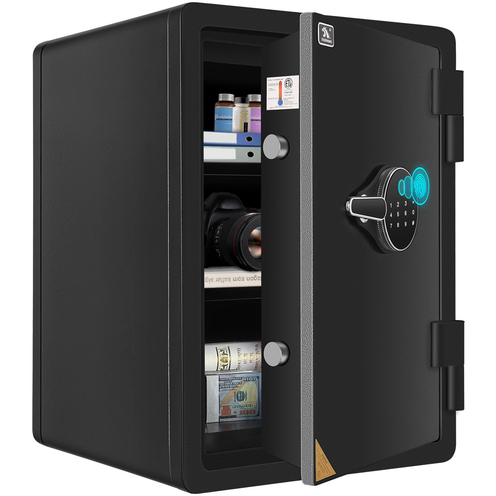 1 Hour Fire-Resistant Safe - ETL Verified – TIGERKING SAFE
