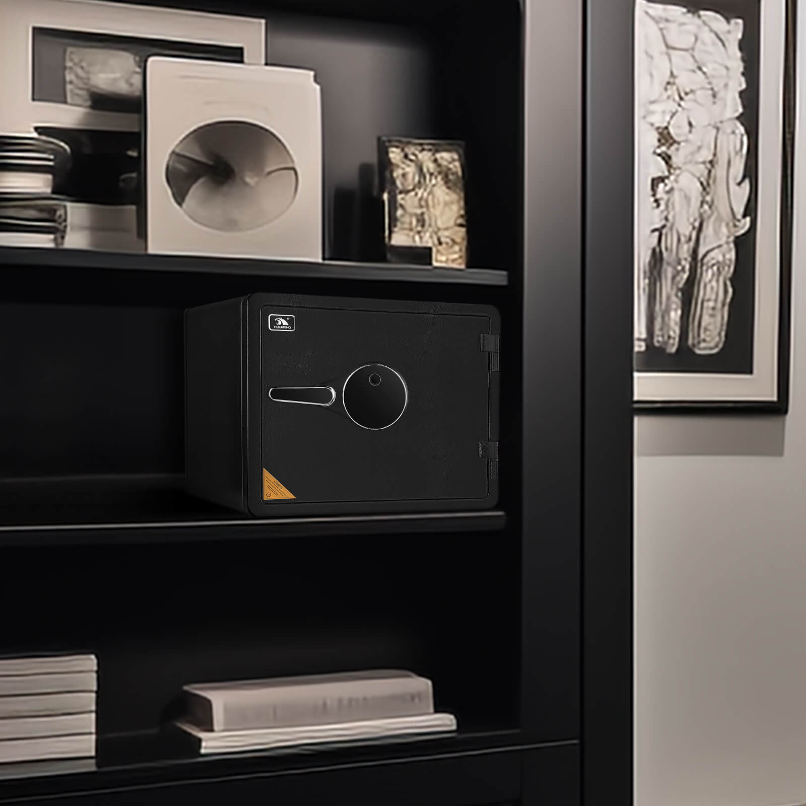 Fireproof Safe with Fingerprint 2.3 Cubic Feet 42OE - TIGERKING 的副本 TIGERKING SAFE