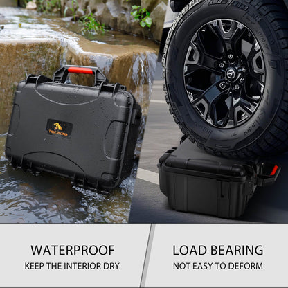 TIGERKING 640 Round Ammo Storage Case - 9mm Bullet Travel Safe/Mil Spec/Durable Waterproof Ammo Box