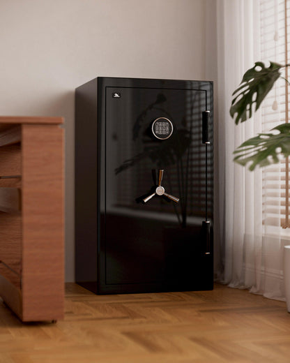 TIGERKING SPARK3822 8.78 Cu Ft Fireproof and Waterproof Safe look like furniture, Heavy-Duty Steel Large Floor Safe for Home & Office