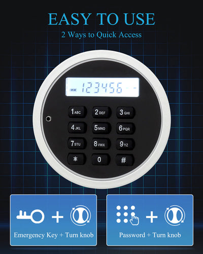 Small Digital Keypad Safe 1 Cu.ft E25LK