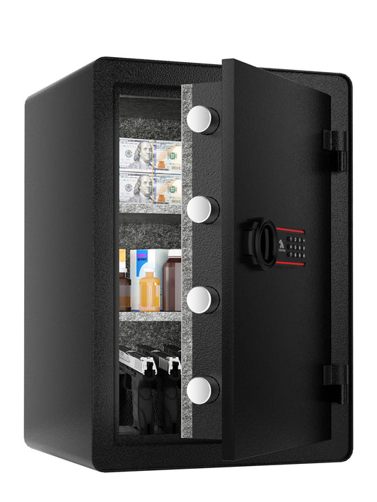 Fireproof Safe with Digital Lock 2.5 Cubic Feet - FPSE60SP TIGERKING SAFE