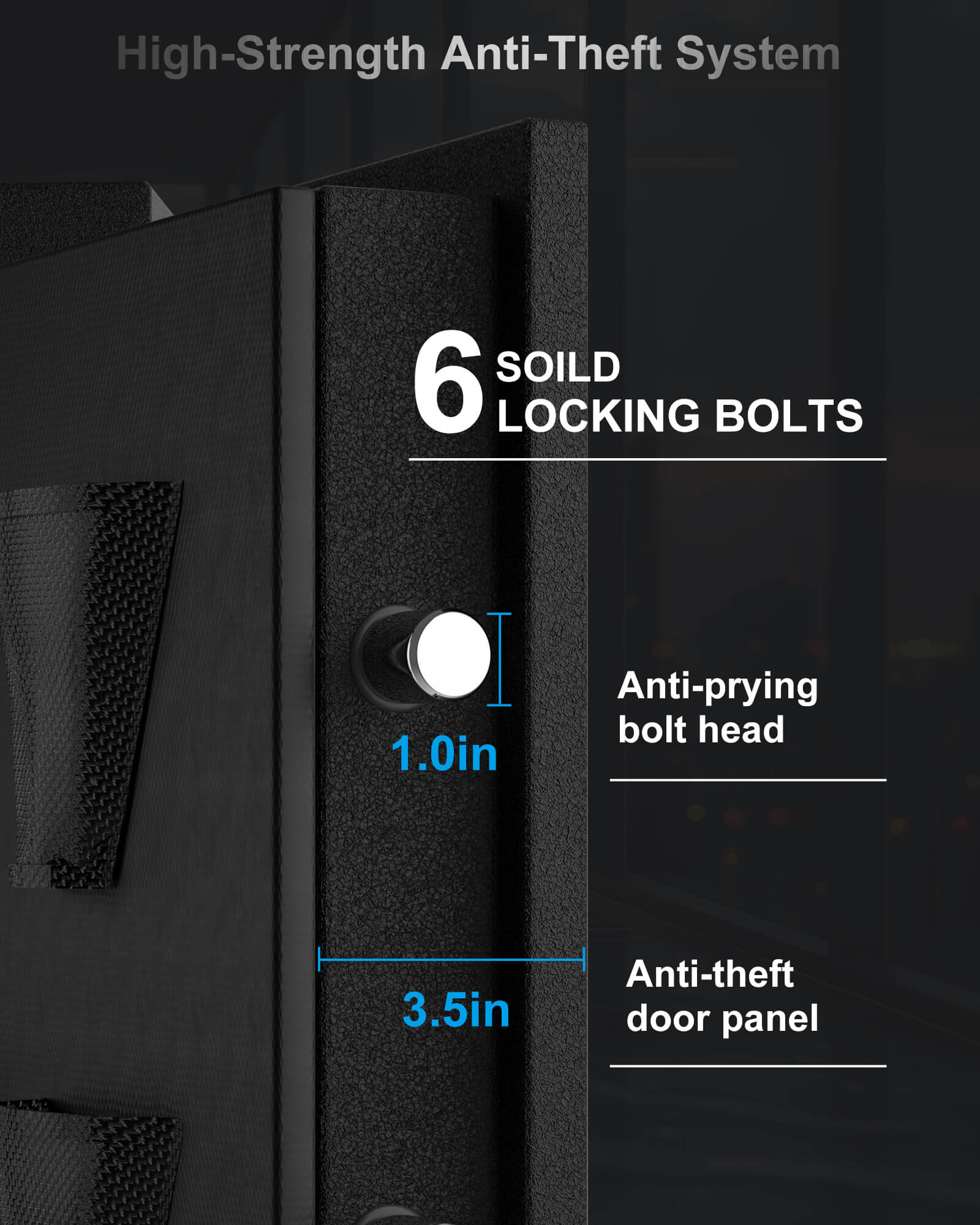TIGERKING adventurer 3822 Tactical 8.78 cu-ft Fireproof and Waterproof home Safe Large Fireproof Floor Safe for home use with Handgun Holsters