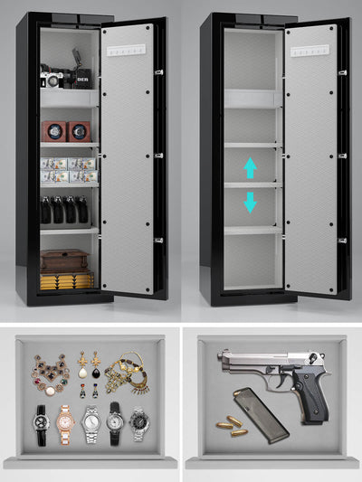 TIGERKING SPARK 5517 8.12 cu.ft Fireproof Jewelry Safe