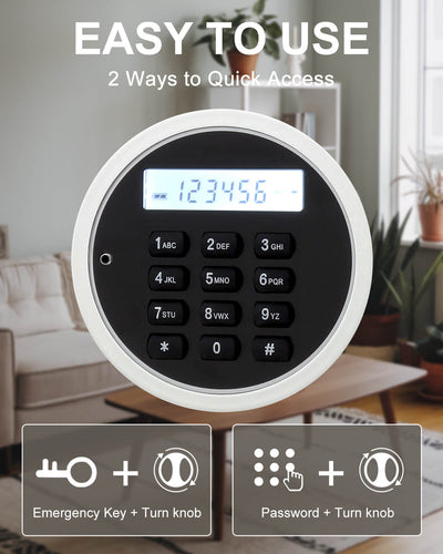 Small Digital Keypad Safe 1 Cu.ft E25LK