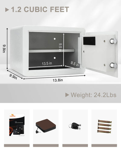Small Digital Keypad Safe 1 Cu.ft E25LK
