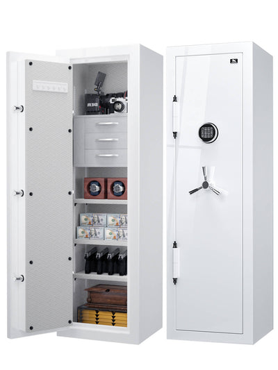 Left-Hinged Jewelry Safe 3 Drawers, 8.12 cu.ft UL 72 Fireproof Safe - SPARK5517 SE LEFT
