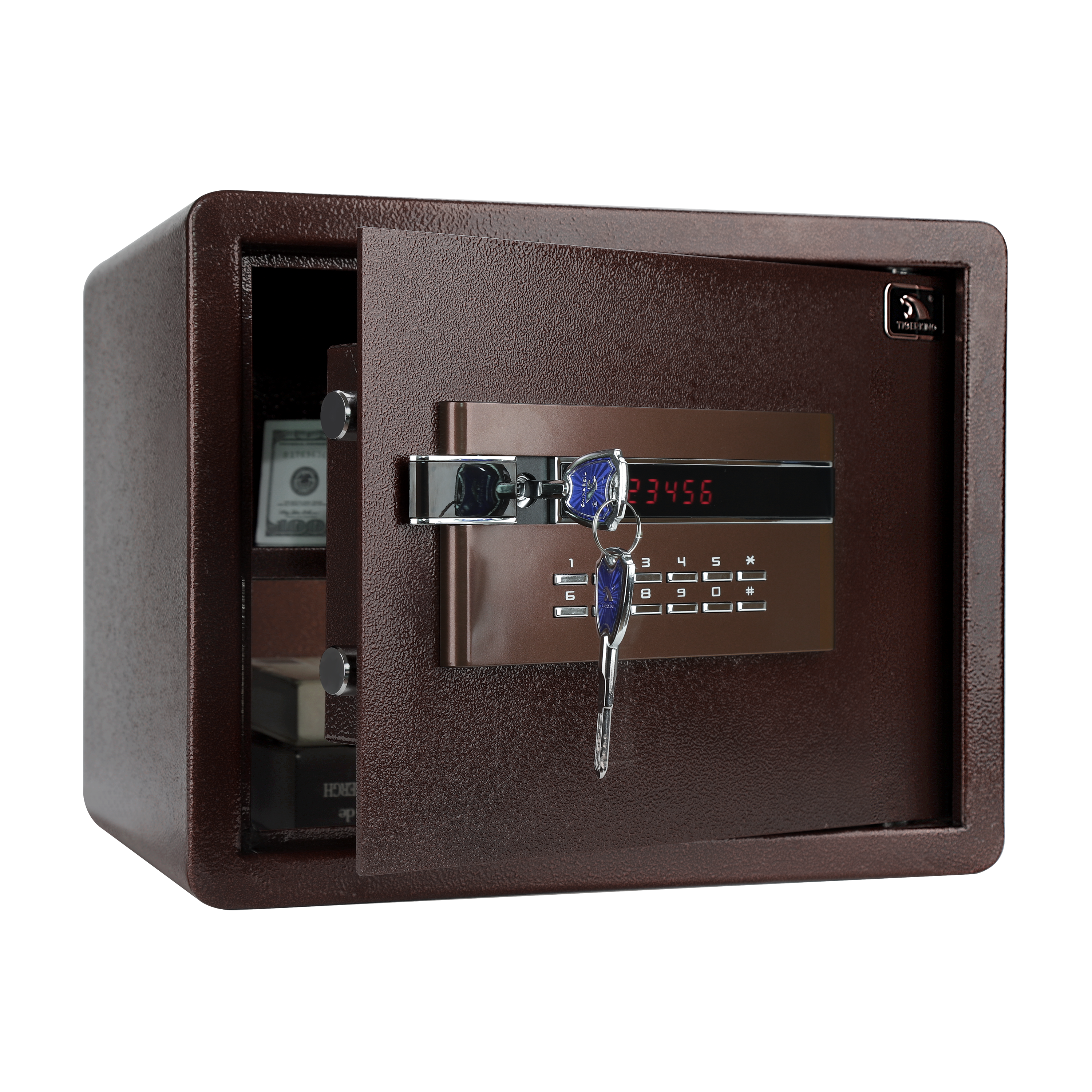 TIGERKING Small Digital Home Safe 1.2 Cubic Feet Black - 30LFB TIGERKING SAFE