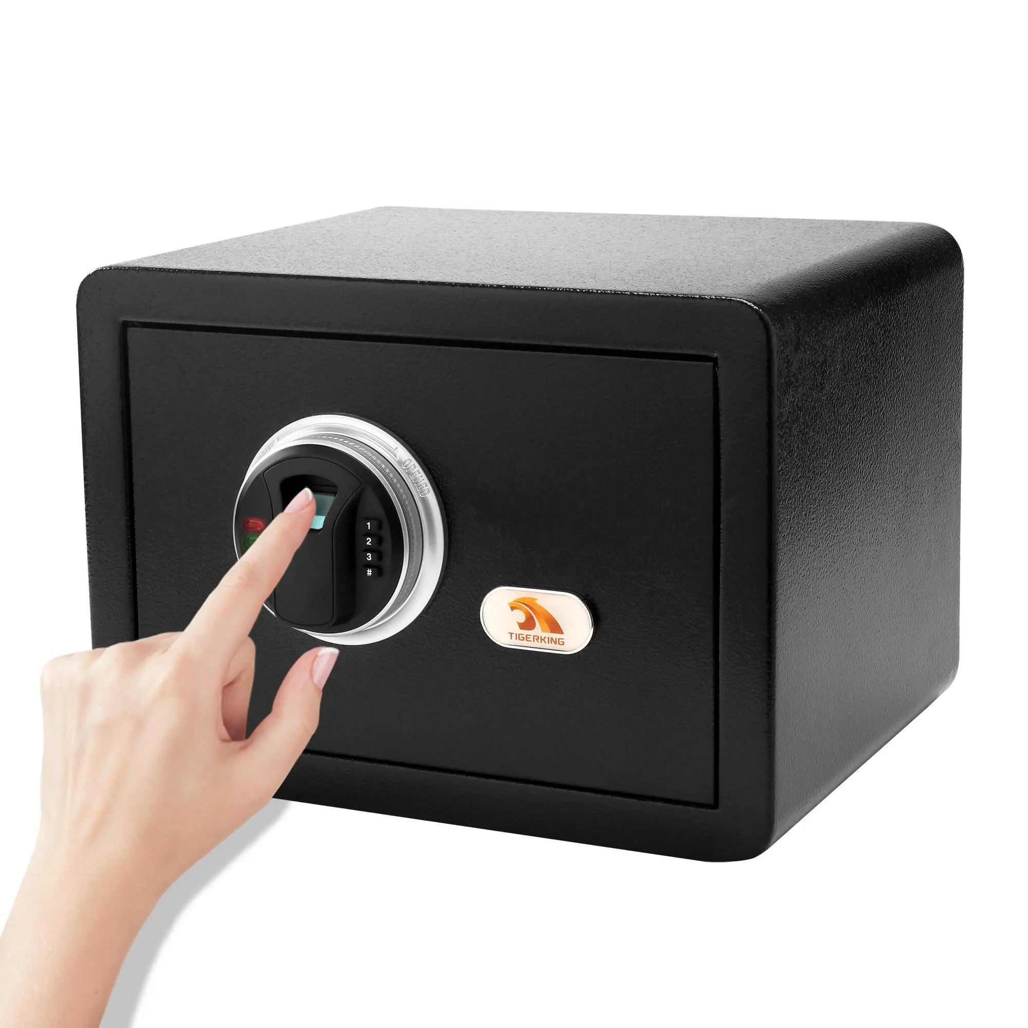 TIGERKING Small Closet Safe With Fingerprint - E25FED(B) TIGERKING SAFE